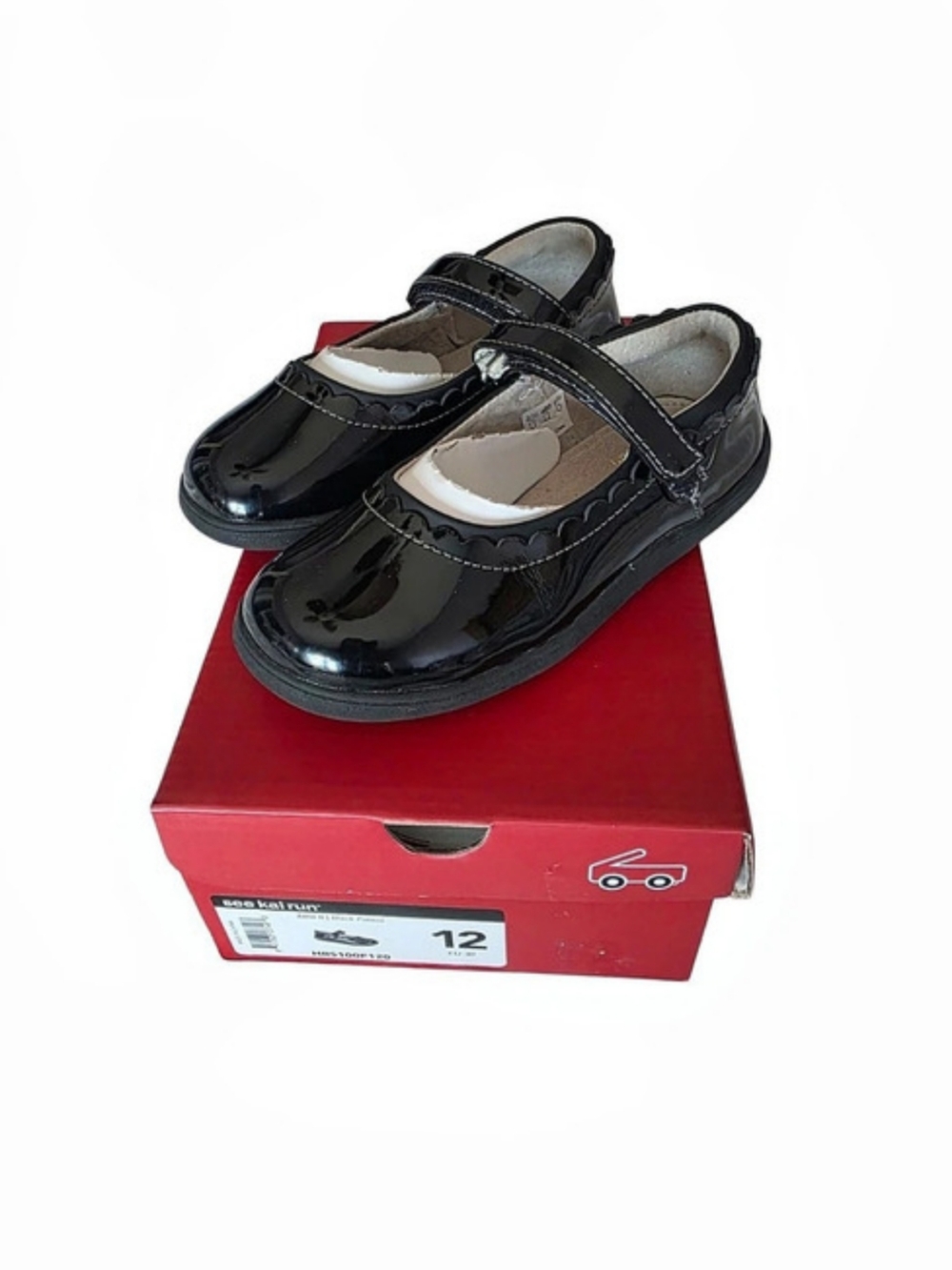 See Kai Run Jane II Girls US 12 Black Mary Jane Shoes